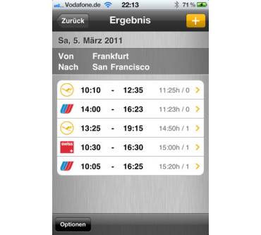 Produktbild Deutsche Lufthansa App