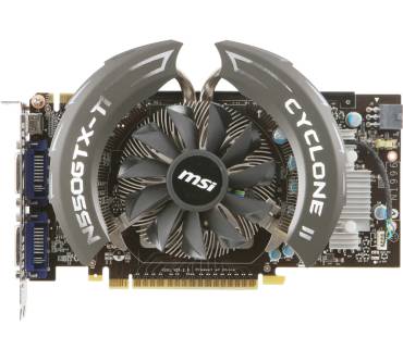 Produktbild MSI N550GTX-Ti Cyclone II 1GD5/OC