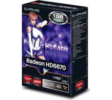 Produktbild Sapphire Radeon HD 6670 1GB