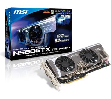 Produktbild MSI N580GTX Twin Frozr II/OC