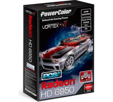 Produktbild TUL PowerColor PCS+ HD6950 2GB GDDR5 Vortex II Edition