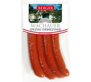 Produktbild Berger Schinken Wachauer-Debreziner