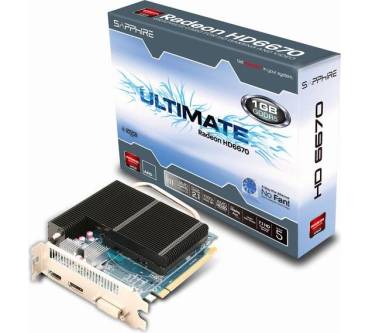 Produktbild Sapphire Radeon HD 6670 Ultimate 1GB