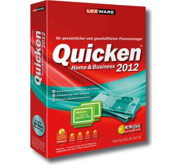 Produktbild Lexware Quicken Home & Business 2012