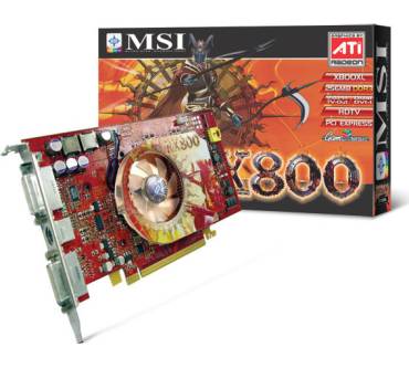 Produktbild MSI RX800 XT VTD256E