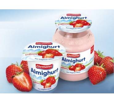 Produktbild Ehrmann Almighurt Erdbeere