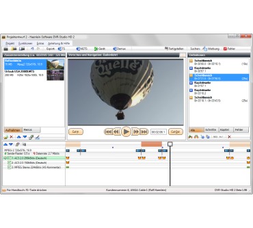 Produktbild Haenlein-Software DVR-Studio HD 2