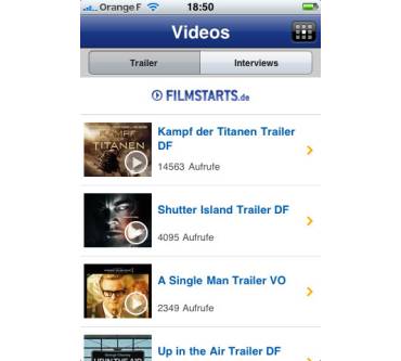 Produktbild Filmstarts App