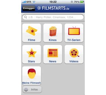 Produktbild Filmstarts App