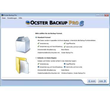 Produktbild Ocster Backup Pro 6.2