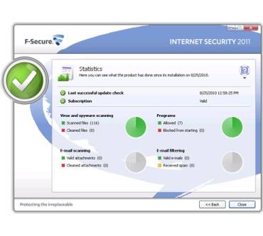 Produktbild F-Secure Internet Security 2011