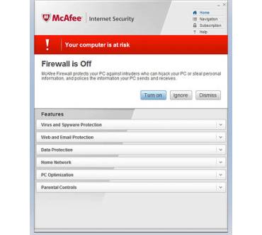 Produktbild McAfee Internet Security 2011