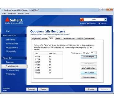 Produktbild Salfeld Kindersicherung 2011