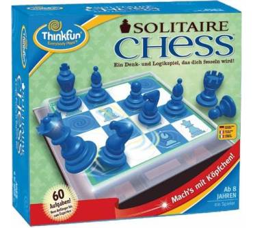 Produktbild ThinkFun Solitaire Chess - Ein Denk- und Logikspiel, das dich fesseln wird!