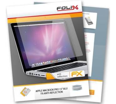 Produktbild FoliX FX-Anti-Reflex Displayschutzfolie für Apple MacBook Pro