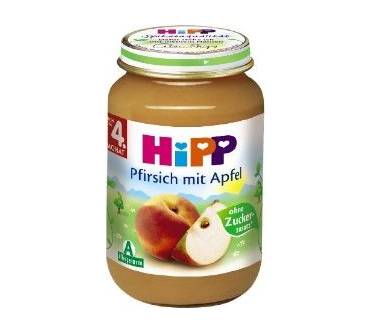 Produktbild HiPP Pfirsich mit Apfel