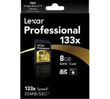 Produktbild Lexar Media Professional 133x SDHC Class 10