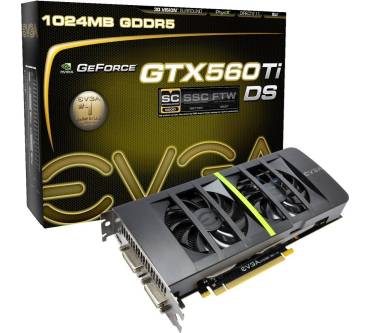 Produktbild EVGA GTX 560 Ti DS Superclocked