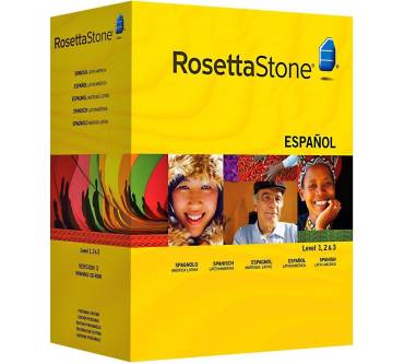 Produktbild Rosetta Stone Spanisch Stufe 1, 2 & 3