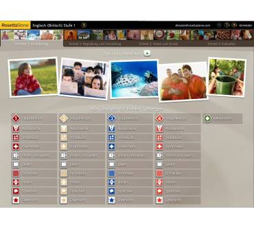 Produktbild Rosetta Stone Spanisch Stufe 1, 2 & 3