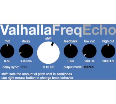 Produktbild ValhallaDSP ValhallaFreqEcho