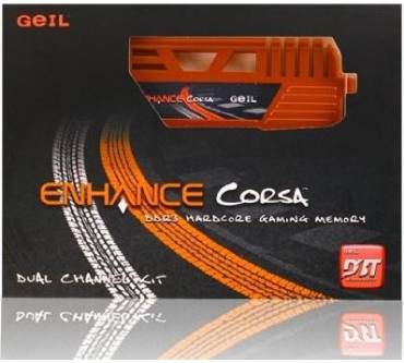 Produktbild GeIL Enhance Corsa 8GB DDR3-1600 Kit (GEC38GB1600C9DC)