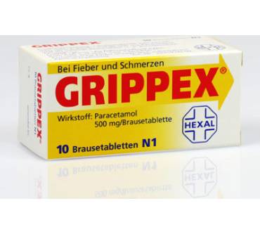 Produktbild Hexal Grippex Brausetabletten