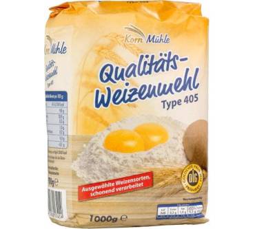 Produktbild Netto Markendiscount / KornMühle Qualitäts-Weizenmehl Type 405