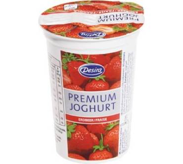 Produktbild Aldi Süd / Desira Premium Joghurt Erdbeer