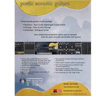 Produktbild Best Service Poetic Acoustic Guitars