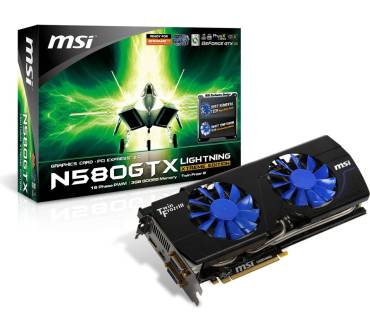 Produktbild MSI N580GTX Lightning Xtreme Edition