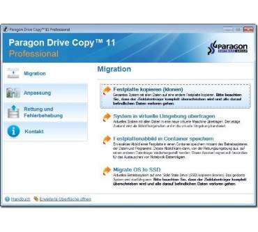 Produktbild Paragon Software Drive Copy 11 Professional