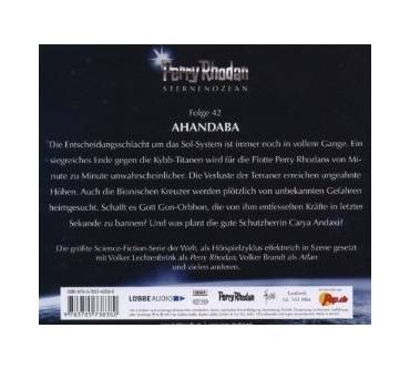 Produktbild Perry Rhodan Sternenozean (Folgen 40 bis 42)