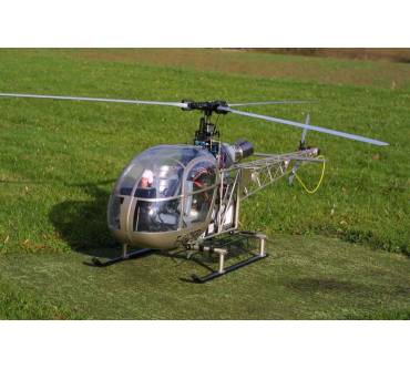 Produktbild Vario Helicopter Alouette II Turbinen-Helicopter Rumpfbausatz