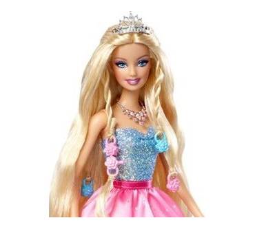 Produktbild Barbie Zauber-Haarspiel Prinzessin