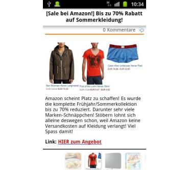 Produktbild Mein-Deal.com Schnäppchen App