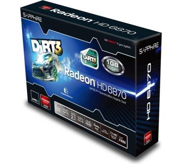 Produktbild Sapphire Radeon HD 6870 1GB GDDR5 Dirt3 Edition