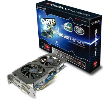 Produktbild Sapphire Radeon HD 6870 1GB GDDR5 Dirt3 Edition