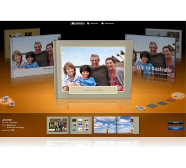 Produktbild Apple iPhoto Fotobuch Gebunden L