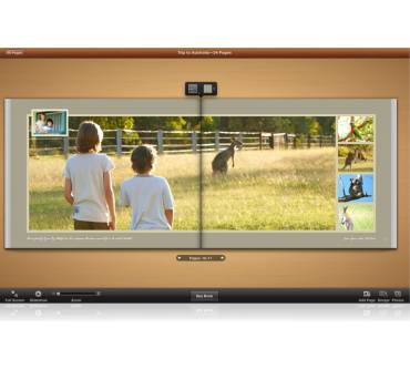 Produktbild Apple iPhoto Fotobuch Gebunden L
