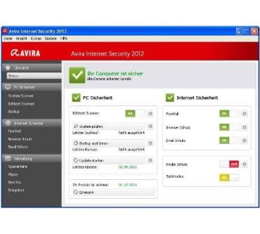 Produktbild Avira Internet Security 2012