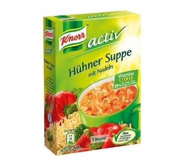 Produktbild Knorr Activ Hühner Suppe mit Nudeln