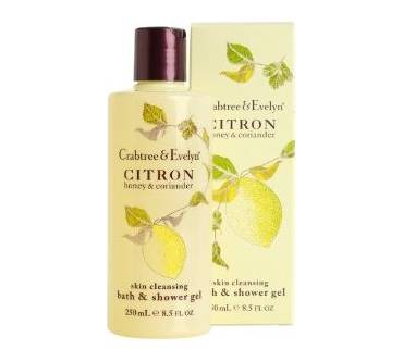 Produktbild Crabtree & Evelyn Citron, Honey & Coriander Skin Cleansing Bath & Shower Gel