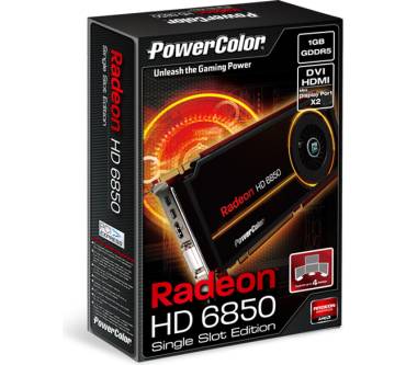 Produktbild TUL PowerColor Radeon HD6850 Single Slot