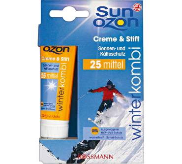 Produktbild Rossmann / Sun Ozon Winterkombi Creme & Stift LSF 25