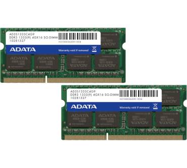 Produktbild ADATA Premier Series 8GB DDR3-133 Kit (AD3S1333C4G9-2)