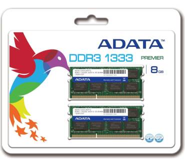 Produktbild ADATA Premier Series 8GB DDR3-133 Kit (AD3S1333C4G9-2)