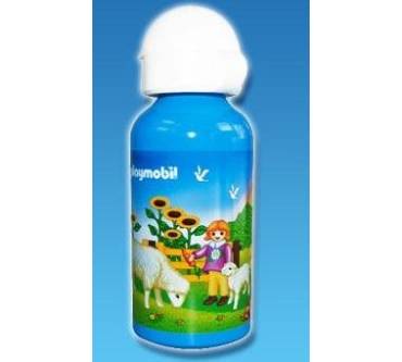 Produktbild Playmobil Alu-Trinkflasche Bauernhof 0,4l