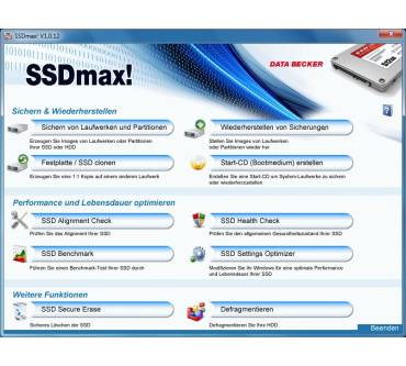 Produktbild Data Becker SSDmax! 1.0