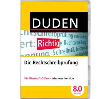 Produktbild Duden Verlag Korrektor 8.0